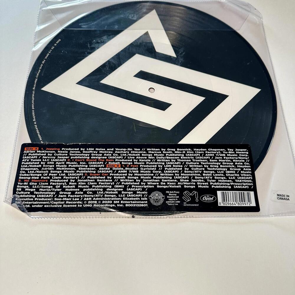 NEW SuperM Vinyl LP Album Ten Version - Picture 4 of 4